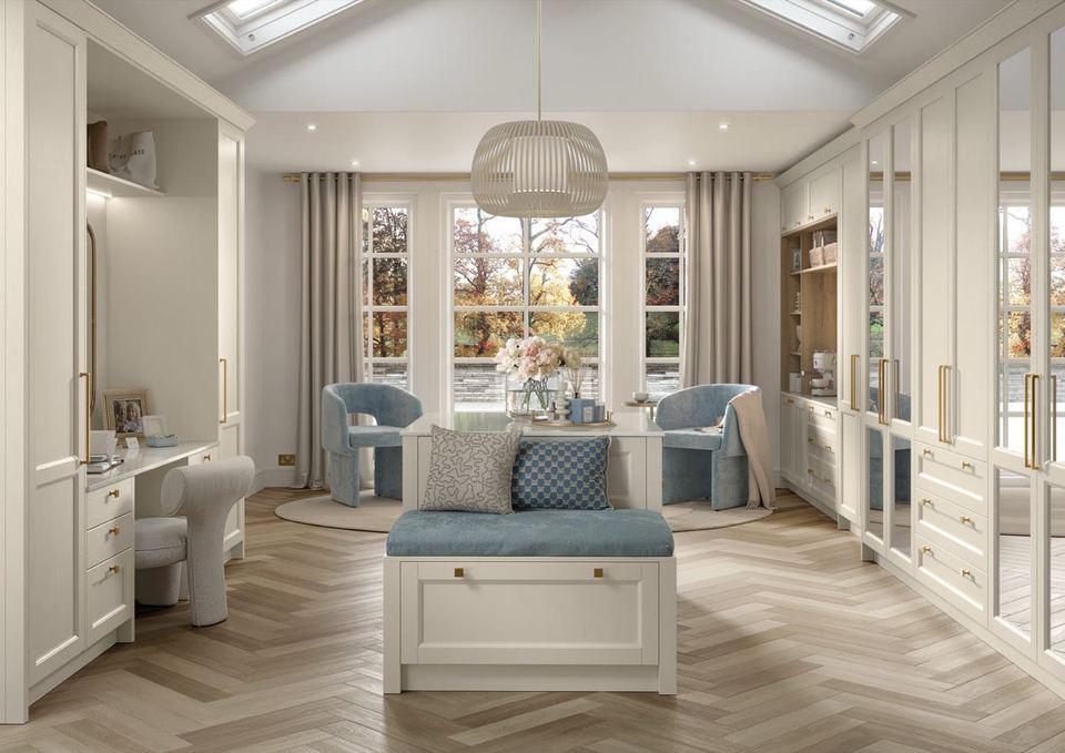 Pembridge bedroom in Taupe Grey