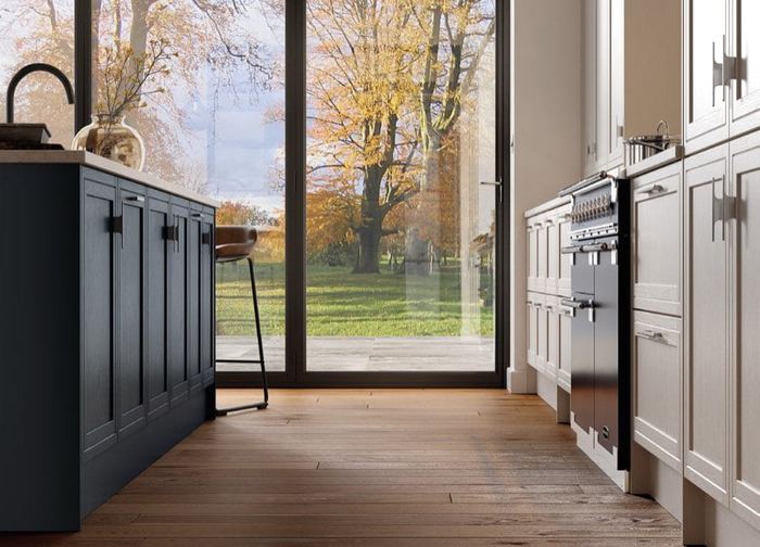 Arrington kitchen storage detail