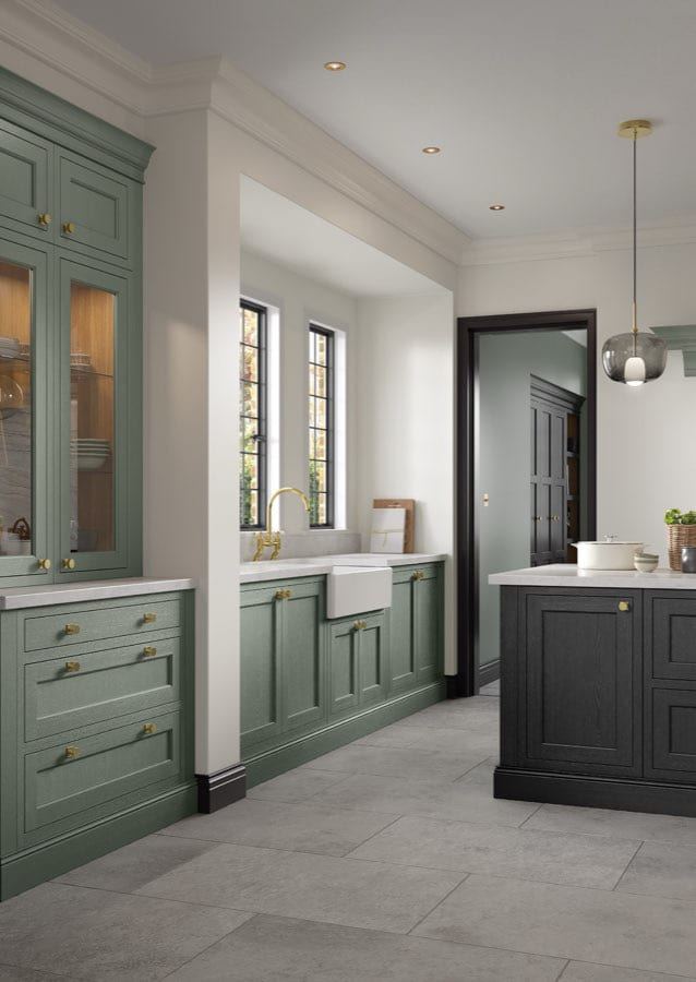 Belgravia kitchen, second room view