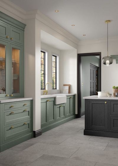 Belgravia kitchen, second room view