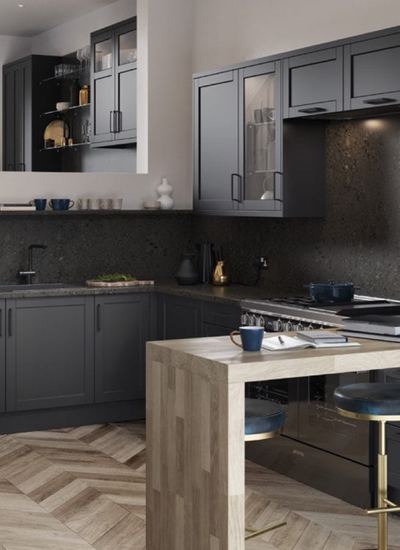 Dawson kitchen storage detail