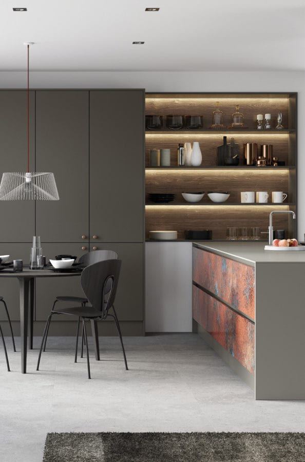 Ferro kitchen, second room view