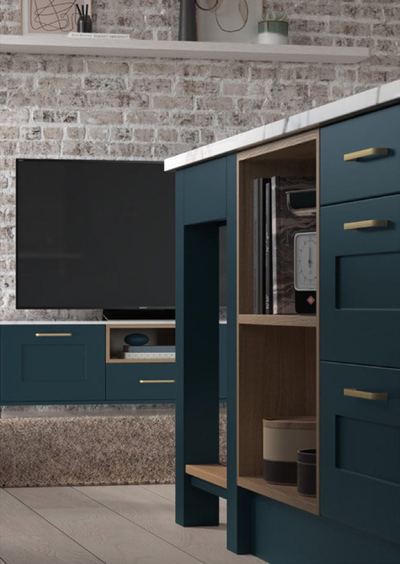Georgia kitchen storage detail