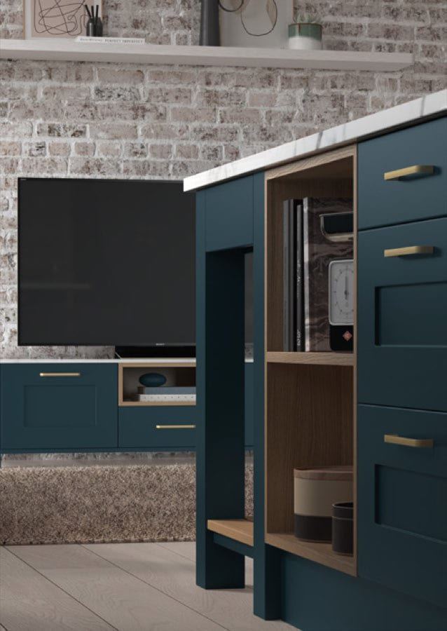 Georgia kitchen storage detail