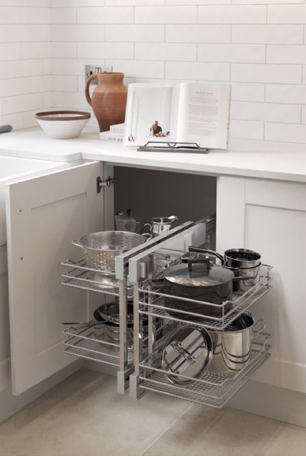Kensington kitchen storage detail