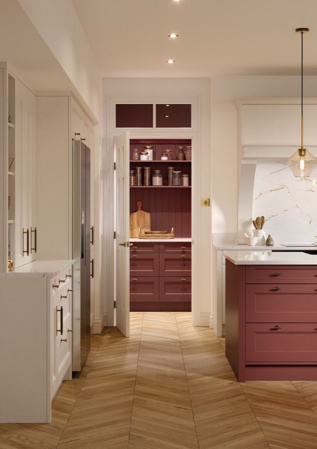 Lawrenson kitchen, second room view