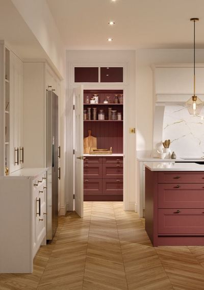 Lawrenson kitchen, second room view