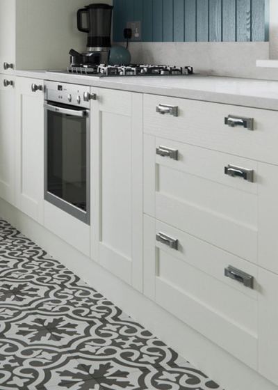 Madison kitchen, second room view