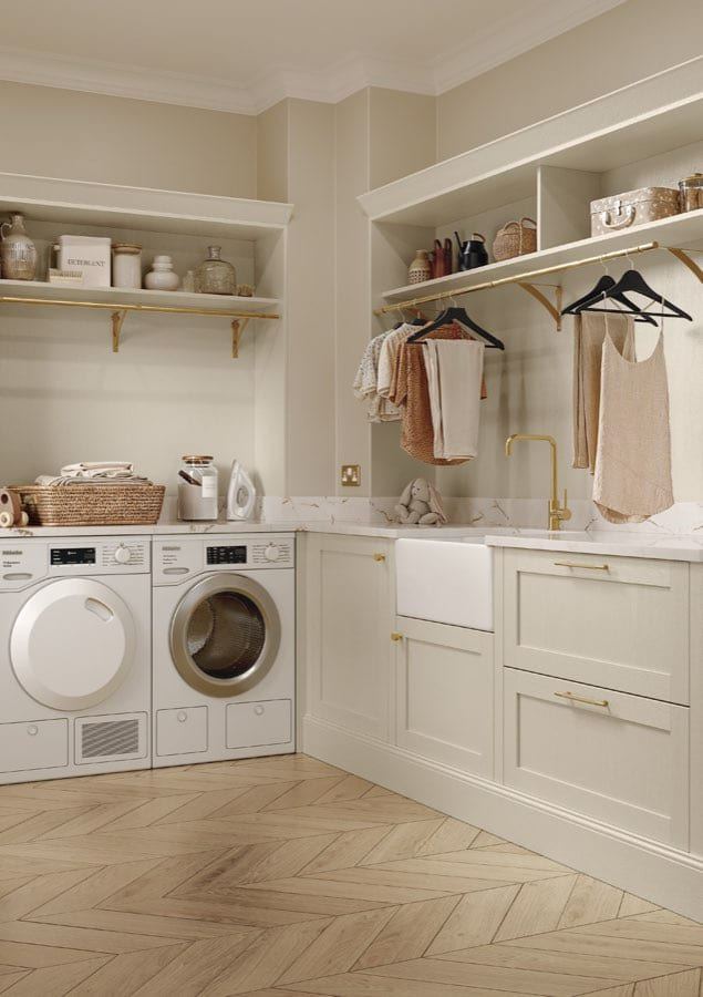 Newcombe kitchen, second room view