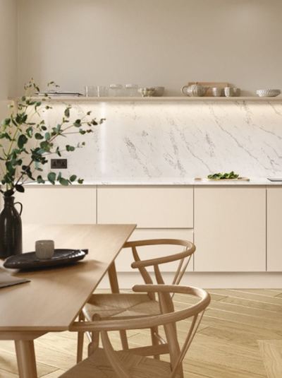 Strada Matte door and cabinet detail