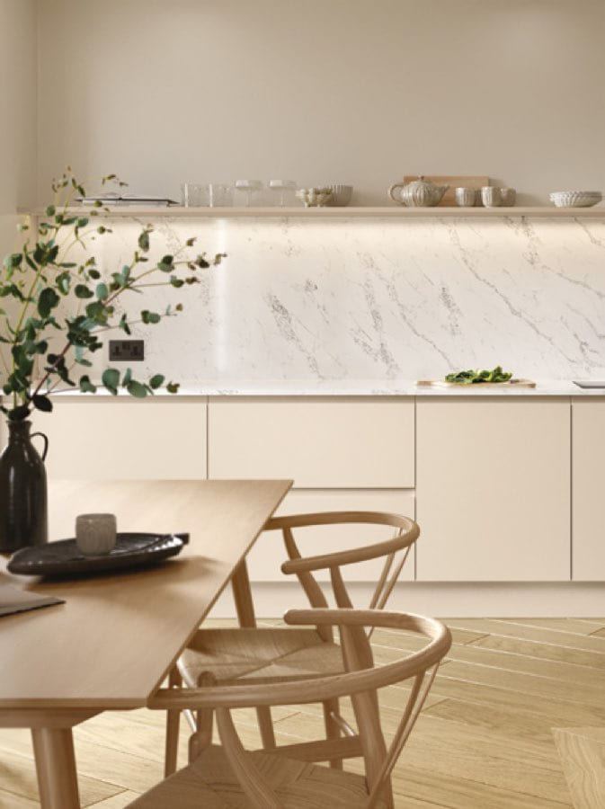 Strada Matte door and cabinet detail