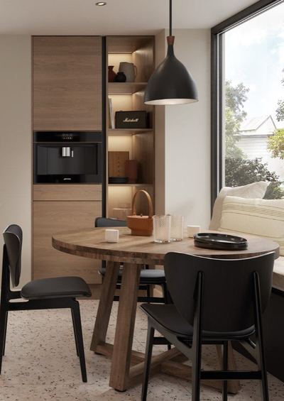 Tavola kitchen, second room view