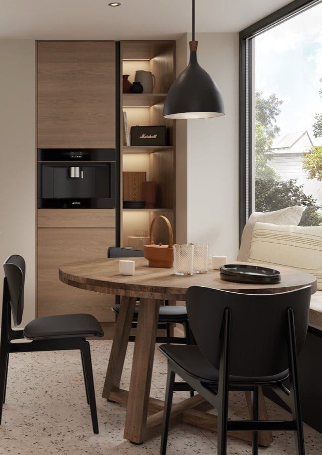 Tavola kitchen, second room view