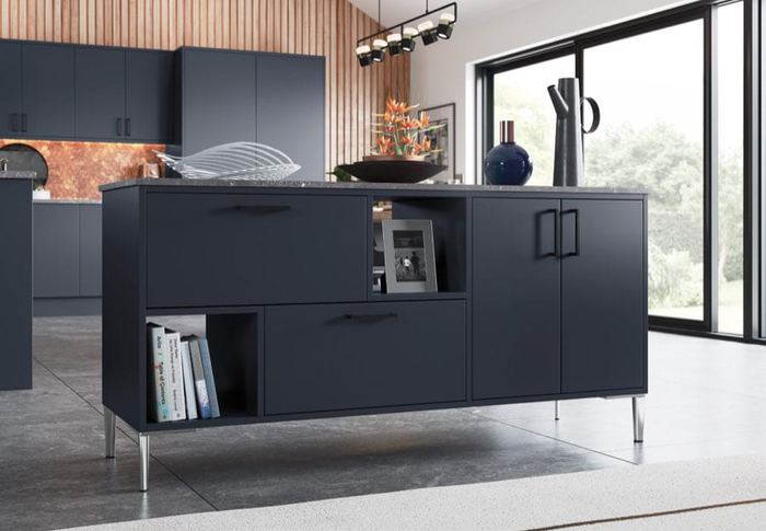 Zola Matte kitchen, second room view
