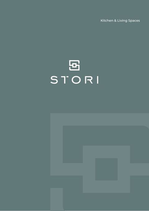 STORI Kitchens & Living Spaces brochure cover