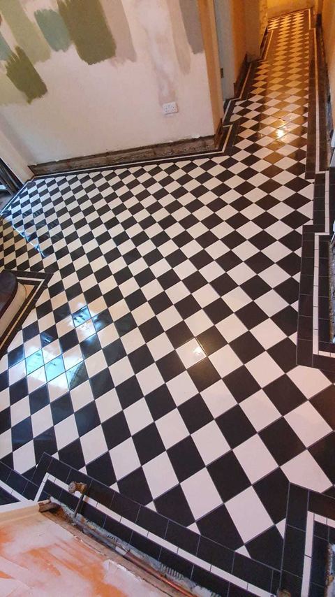 Tiled bathroom project