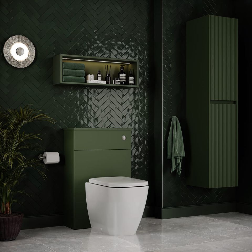 Stratto bathroom in Tuscan Green