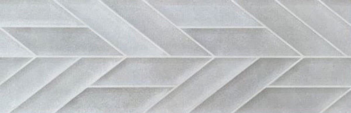 Volta Perla Decor tile, 20 x 60 cm, grey