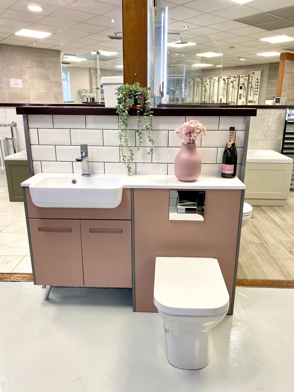 Inside the Homematas showroom in Bamber Bridge