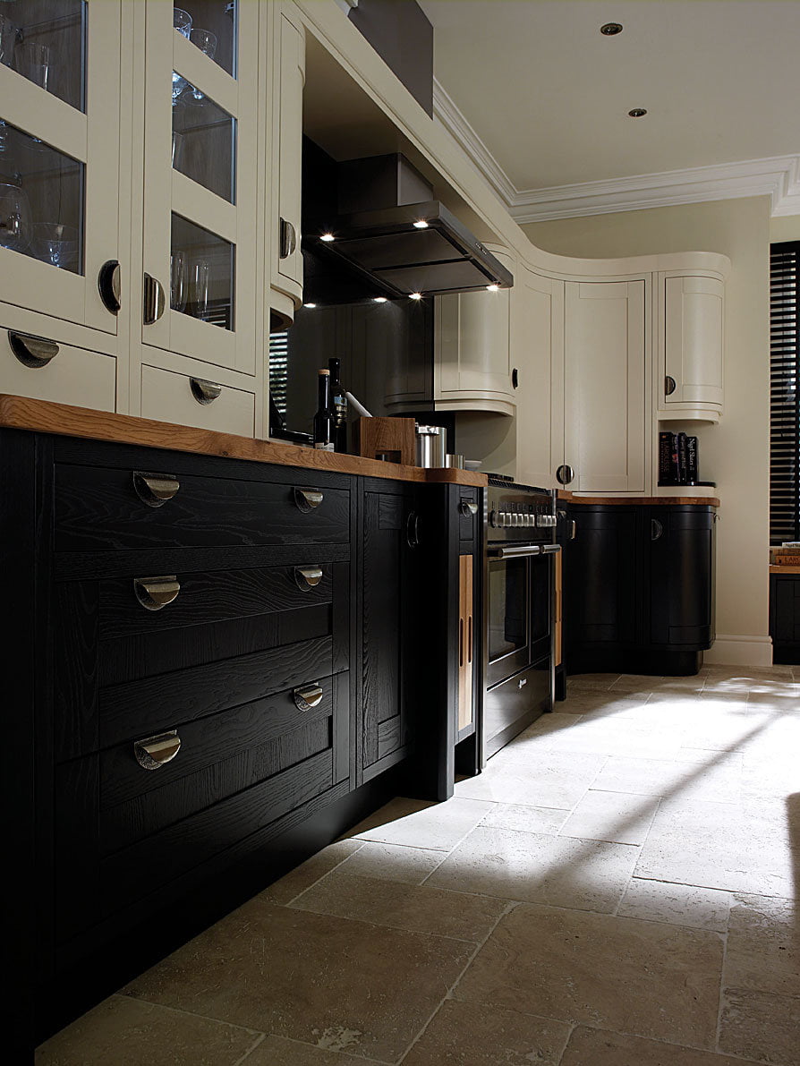 Using Dark Cabinets In The Kitchen Homematas