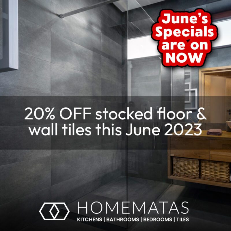 20 percent of floor and wall tiles